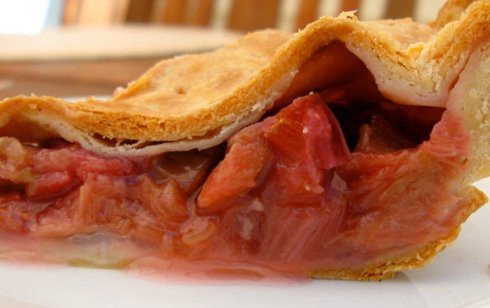 rhubarb pie