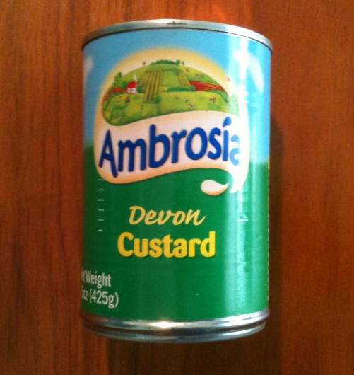 ENGLISH CAN CUSTARD???