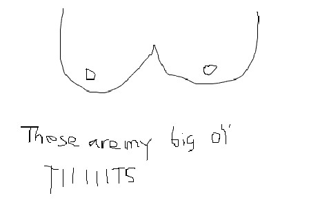 The sizable mammaries of a woman from Kentucky