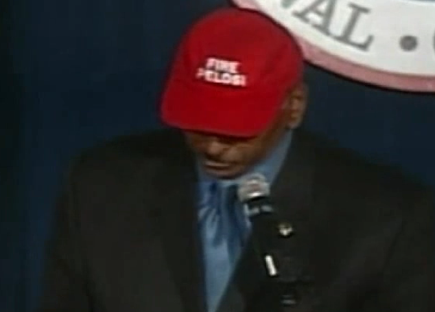 MICHAEL STEELE GOT A NEW HAT!