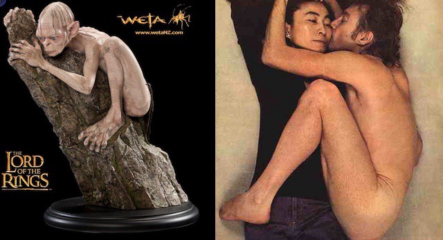 Sorry, this is the only magazine cover where you can really see John Lennon's trim gollum butt.